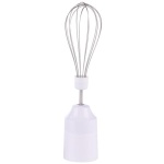 Блендер Edler EDHB-1630, White/Green, 250W, занурювальний, 2 швидкості, мірний стакан 600мл, подрібнювач 500мл, вінчик для збивання, нога пластикова - Зображення 4