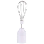 Блендер Edler EDHB-1630, White/Green, 250W, занурювальний, 2 швидкості, мірний стакан 600мл, подрібнювач 500мл, вінчик для збивання, нога пластикова - Зображення 4
