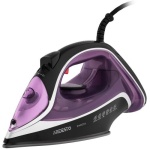 Праска Ardesto IR-B2234, Black/Purple, 2400W, кераміка, паровий удар, резервур 350мл, захист від кальцинації, антикрапля, плавне регулювання потужності пари, автоматичне відключення