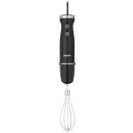 Блендер Ardesto HBG-600BWH, Black, 600W, занурювальний, 5 швидкостей, турборежим, 2 насадки, мірна склянка 600мл, вінчик для збивання - Зображення 3