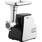 М'ясорубка Ardesto MGA-2300W, White/Black, 2300Вт, 4 диски, соковижималка для томатів та ягід, насадки домашніх ковбасок та кеббе, реверс, 2.2кг/хв