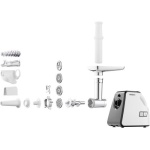 М'ясорубка Ardesto MGA-2300W, White/Black, 2300Вт, 4 диски, соковижималка для томатів та ягід, насадки домашніх ковбасок та кеббе, реверс, 2.2кг/хв - Зображення 2