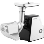 М'ясорубка Ardesto MGA-2300W, White/Black, 2300Вт, 4 диски, соковижималка для томатів та ягід, насадки домашніх ковбасок та кеббе, реверс, 2.2кг/хв - Зображення 4