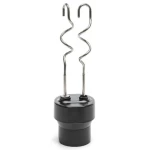 Блендер Eisen EBSS-155WS, Black, 1500W, занурювальний, 15 швидкостей з ступінчатим регулюванням, ТУРБО, мірна склянка 800мл, великий подрібнювач 1500мл, 2 диски для шинкування та терка, насадка-міксер, гаки для тіста, вінчик - Зображення 2