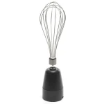 Блендер Eisen EBSS-155WS, Black, 1500W, занурювальний, 15 швидкостей з ступінчатим регулюванням, ТУРБО, мірна склянка 800мл, великий подрібнювач 1500мл, 2 диски для шинкування та терка, насадка-міксер, гаки для тіста, вінчик - Зображення 4
