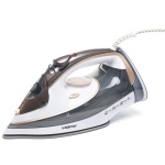 Праска Holmer HIC-2638, White, 2600W, кераміка, паровий удар 130 г/хв, постійна подача пари 40 г/хв, вертикальне відпарювання, очищення від накипу