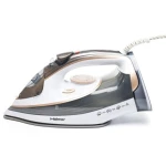 Праска Holmer HIC-2638, White, 2600W, кераміка, паровий удар 130 г/хв, постійна подача пари 40 г/хв, вертикальне відпарювання, очищення від накипу - Зображення 2