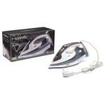 Праска Holmer HIC-2638, White, 2600W, кераміка, паровий удар 130 г/хв, постійна подача пари 40 г/хв, вертикальне відпарювання, очищення від накипу - Зображення 7