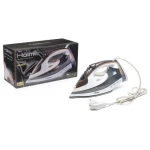 Праска Holmer HIC-2638, White, 2600W, кераміка, паровий удар 130 г/хв, постійна подача пари 40 г/хв, вертикальне відпарювання, очищення від накипу - Зображення 7