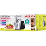 М'ясорубка Ardesto MGK-2100, Black/Steel, 2100Вт, 2 кг/хв, 3 диски для помелу, соковитискач для томатів, насадка для домашніх ковбасок та кеббе, 4 насадки для терки та шатківниці, бургер-прес, реверс - Зображення 9