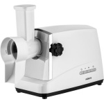 М'ясорубка Ardesto MGA-2300J, White/Silver, 1750Вт, 3 диски, 2кг/хв, соковижималка для томатів та ягід, тертка/шатківниця, насадки домашніх ковбасок та кеббе, для картоплі, реверс - Зображення 3