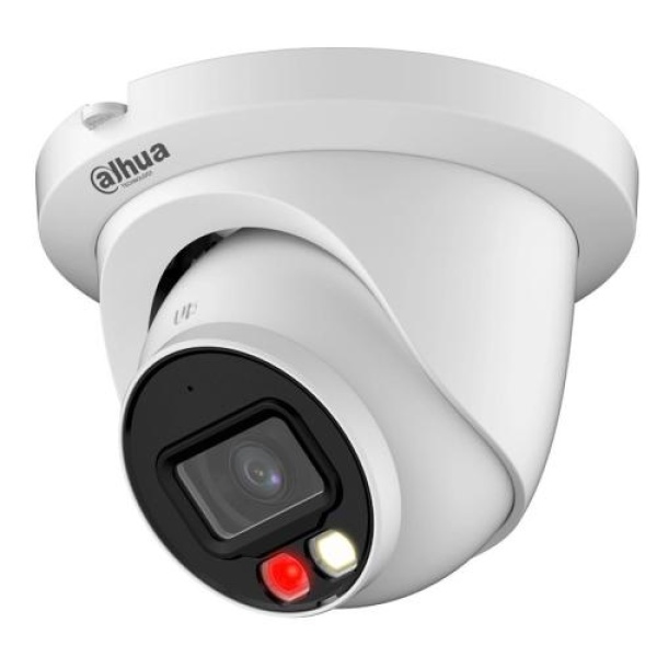 IP камера Dahua DH-IPC-HDW2849TM-S-IL (2.8 мм), White, 8 Мп, 1/2.7" CMOS, H.265+, 3840x2160, RJ45, день/ніч, ІЧ+LED підсвічування 30 м, IP67, PoE