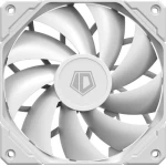 Вентилятор 120 мм, ID-Cooling TF-12025-PRO White, 120x120x25 мм, 700-1800 об/мин, 15.2-35.2 дБ, 4-pin (PWM), 82.5CFM , гідравлічний підшипник - Зображення 2
