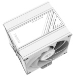 Кулер для процесора ID-Cooling FROZN A410 DW, White, 120 мм, 4 теплових трубок, алюміній/мідь, 500±200 ~ 2000±10% RPM, 29.85dB(A) Max, Intel: 1851, 1700, 1200, 115x, AMD: AM4/AM5, 152х98х120 мм, 4-pin PWM, до 230 Вт - Зображення 3