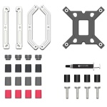 Кулер для процесора ID-Cooling FROZN A410 DW, White, 120 мм, 4 теплових трубок, алюміній/мідь, 500±200 ~ 2000±10% RPM, 29.85dB(A) Max, Intel: 1851, 1700, 1200, 115x, AMD: AM4/AM5, 152х98х120 мм, 4-pin PWM, до 230 Вт - Зображення 7