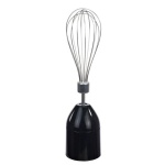 Блендер Edler EDHB-2115, Black, 400W, занурювальний, 2 швидкості, мірний стакан з кришкою 700мл, подрібнювач 500мл, вінчик для збивання, нога та леза з нержавіючої сталі, корпус з ABS пластику - Зображення 3