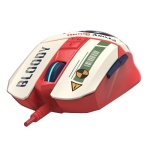 Миша A4Tech W63 Max "Proxy Boom", White/Red, USB, оптична (сенсор MAX BC3332-A 12K), 100 - 12 000 dpi, 250 IPS, 6 кнопок, RGB підсвічування - Зображення 5