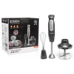 Блендер Eisen EHB-632, Black, 600W, занурювальний, 3 швидкості з плавним регулюванням, подрібнювач 650мл, вінчик - Зображення 6
