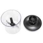 Блендер Eisen EBS-104P, Black, 1000W, занурювальний, 2 швидкості з плавним регулюванням, турбо режим, подрібнювач 400мл, склянка 500мл, насадка для пюре, вінчик - Зображення 8