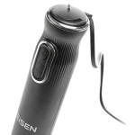 Блендер Eisen EBS-104P, Black, 1000W, занурювальний, 2 швидкості з плавним регулюванням, турбо режим, подрібнювач 400мл, склянка 500мл, насадка для пюре, вінчик - Зображення 9