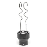 Блендер Eisen EBS-133M, Black, 1000W, занурювальний, 2 швидкості з плавним регулюванням, турбо режим, подрібнювач 400мл, склянка 500мл, насадка-міксер, гаки для тіста, вінчик - Зображення 3
