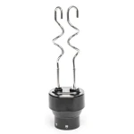 Блендер Eisen EBS-133M, Black, 1000W, занурювальний, 2 швидкості з плавним регулюванням, турбо режим, подрібнювач 400мл, склянка 500мл, насадка-міксер, гаки для тіста, вінчик - Зображення 3