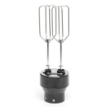 Блендер Eisen EBS-133M, Black, 1000W, занурювальний, 2 швидкості з плавним регулюванням, турбо режим, подрібнювач 400мл, склянка 500мл, насадка-міксер, гаки для тіста, вінчик - Зображення 5