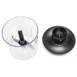Блендер Eisen EBS-133M, Black, 1000W, занурювальний, 2 швидкості з плавним регулюванням, турбо режим, подрібнювач 400мл, склянка 500мл, насадка-міксер, гаки для тіста, вінчик - Зображення 8