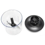 Блендер Eisen EBS-133M, Black, 1000W, занурювальний, 2 швидкості з плавним регулюванням, турбо режим, подрібнювач 400мл, склянка 500мл, насадка-міксер, гаки для тіста, вінчик - Зображення 8