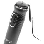 Блендер Eisen EBS-133M, Black, 1000W, занурювальний, 2 швидкості з плавним регулюванням, турбо режим, подрібнювач 400мл, склянка 500мл, насадка-міксер, гаки для тіста, вінчик - Зображення 9