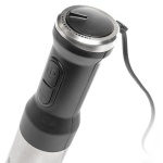 Блендер Eisen EHB-123SS, Black, 1200W, занурювальний, 2 швидкості з 15 ступ. плавним регулюванням, турбо режим, подрібнювач 650мл, склянка 800мл, вінчик - Зображення 7