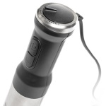 Блендер Eisen EHB-122SS, Black, 1200W, занурювальний, 2 швидкості з 15 ступ. плавним регулюванням, турбо режим, склянка 800мл, вінчик - Зображення 3