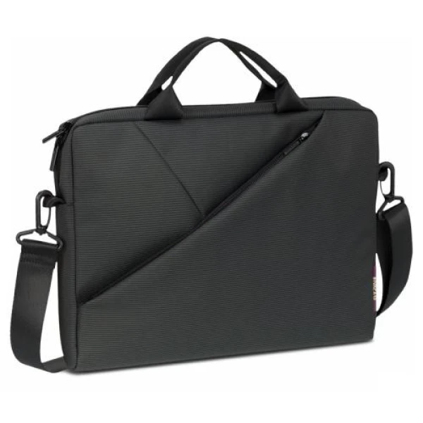 Сумка для ноутбука 15.6" RivaCase Tivoli, Grey, поліестер, 410 x 315 x 50 мм (8730)