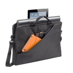 Сумка для ноутбука 15.6" RivaCase Tivoli, Grey, поліестер, 410 x 315 x 50 мм (8730) - Зображення 3