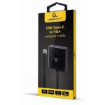 Перехідник Type-C (M) - VGA (F), Cablexpert, Black, 15 см (A-CM-VGAF-01) - Зображення 2