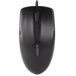 Миша A4Tech OP-530NUS Black, V-TRACK, USB, 1200 dpi