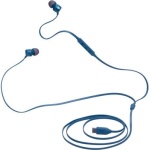 Навушники JBL Tune 310, Blue, 3.5 мм, мікрофон, однокнопковий пульт керування, технологія "Pure Bass", алюмінієві вставки (JBLT310CBLU) - Зображення 4
