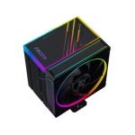 Кулер для процесора ID-Cooling FROZN A610 ARGB, 120 мм, 6 теплових трубок, алюміній/мідь, Intel: 1700, 1200, 1150, 1151, 1155, 1156, AMD: AM4/AM5, 500±200 ~ 2000±10% об/хв, 29.85dB(A) Max, 154х94х120 мм, 4-pin PWM, до 250 Вт - Зображення 4