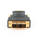 Перехідник HDMI (M) - DVI-D (M), Cablexpert, Black, 18-pin (A-HDMI-DVI-1) - Зображення 2
