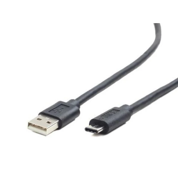 Кабель USB AM - Type-C, 3 м, Black, Cablexpert, 3A (CCP-USB2-AMCM-10)
