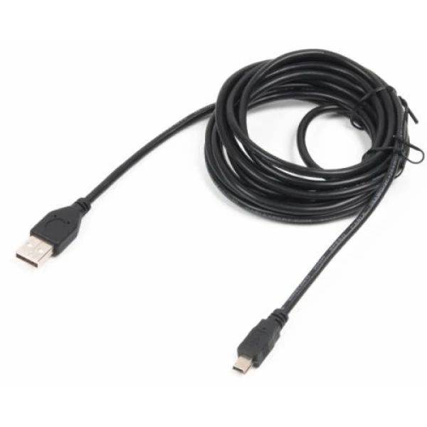 Кабель USB 2.0 AM - miniUSB (5P), 3 м, Black, Cablexpert (CCP-USB2-AM5P-10)