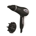 Фен Esperanza EBH005K Vivien, Black, 2200W, 2 швидкості, 3 режими, дифузор, концентратор, іонізація, DC двигун - Зображення 2