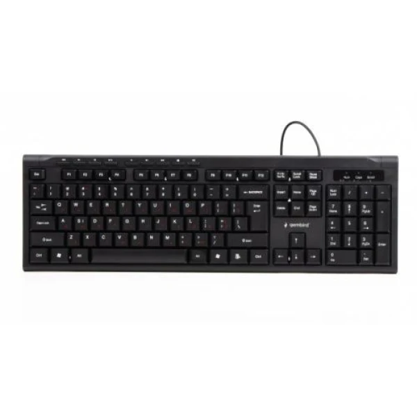 Комплект Gembird KBS-UM-03-UA (клавіатура+миша) Black, USB