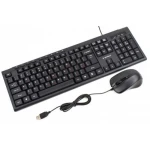 Комплект Gembird KBS-UM-03-UA (клавіатура+миша) Black, USB - Зображення 2