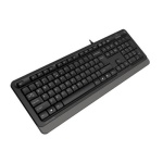 Клавіатура A4Tech FK10 "Fstyler", Black/Grey, USB, 12 мультимедійних кнопок, захист від бризок, 1.5 м, UA/RU/US - Зображення 2