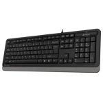 Клавіатура A4Tech FK10 "Fstyler", Black/Grey, USB, 12 мультимедійних кнопок, захист від бризок, 1.5 м, UA/RU/US - Зображення 4