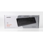Клавіатура A4Tech FK10 "Fstyler", Black/Grey, USB, 12 мультимедійних кнопок, захист від бризок, 1.5 м, UA/RU/US - Зображення 6