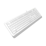 Клавіатура A4Tech FK10 "Fstyler", White/Grey, USB, 12 мультимедійних кнопок, захист від бризок, 1.5 м, UA/RU/US - Зображення 2
