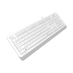 Клавіатура A4Tech FK10 "Fstyler", White/Grey, USB, 12 мультимедійних кнопок, захист від бризок, 1.5 м, UA/RU/US - Зображення 2