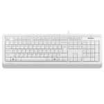 Клавіатура A4Tech FK10 "Fstyler", White/Grey, USB, 12 мультимедійних кнопок, захист від бризок, 1.5 м, UA/RU/US - Зображення 3